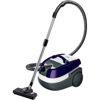Aspirator cu spalare Bosch BWD41740, 1700 W, 5 L, Filtru Epa, Perie Turbo, tub telescopic din metal, Alb/Mov Aspirator cu spalare Bosch BWD41740, 1700 W, 5 L, Filtru Epa, Perie Turbo, tub telescopic din metal, Alb/Mov