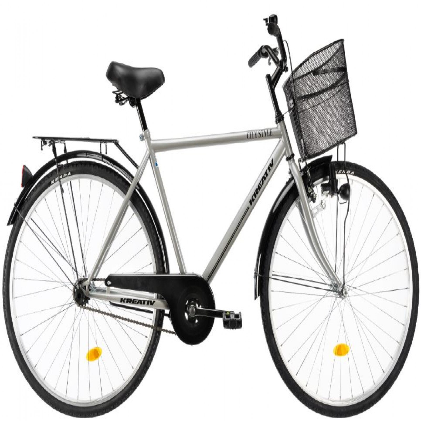 Bicicleta Oras Kreativ 2811 - 28 Inch, L, Argintiu