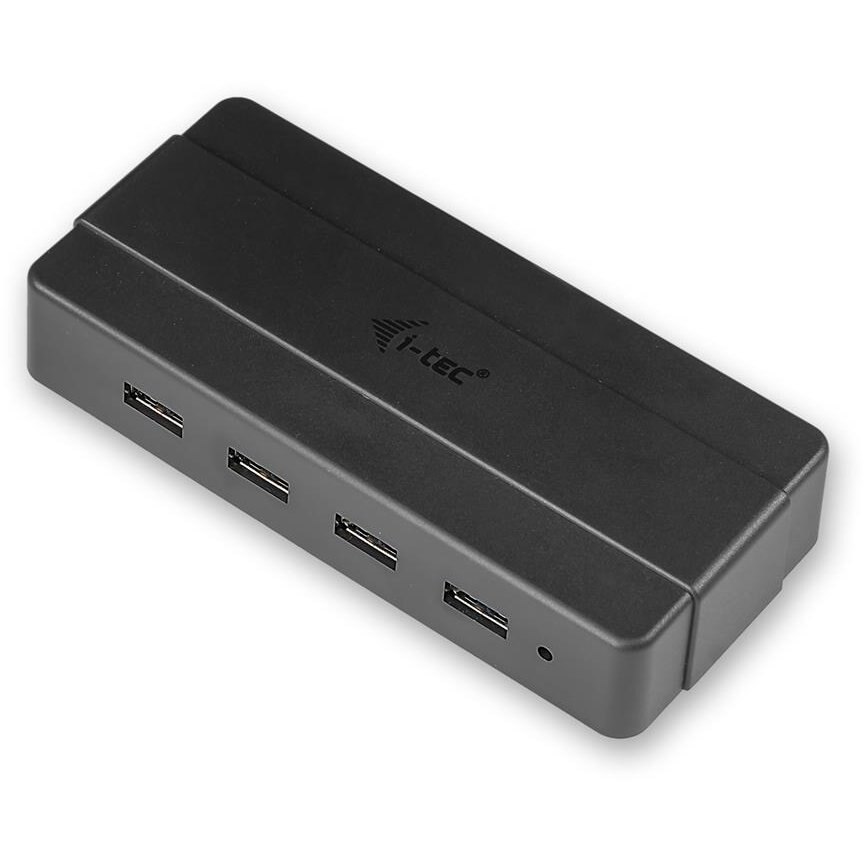 i-tec USB 3.0 Charging HUB 4 Port cu incarcator 1xport alimentare USB 3.0