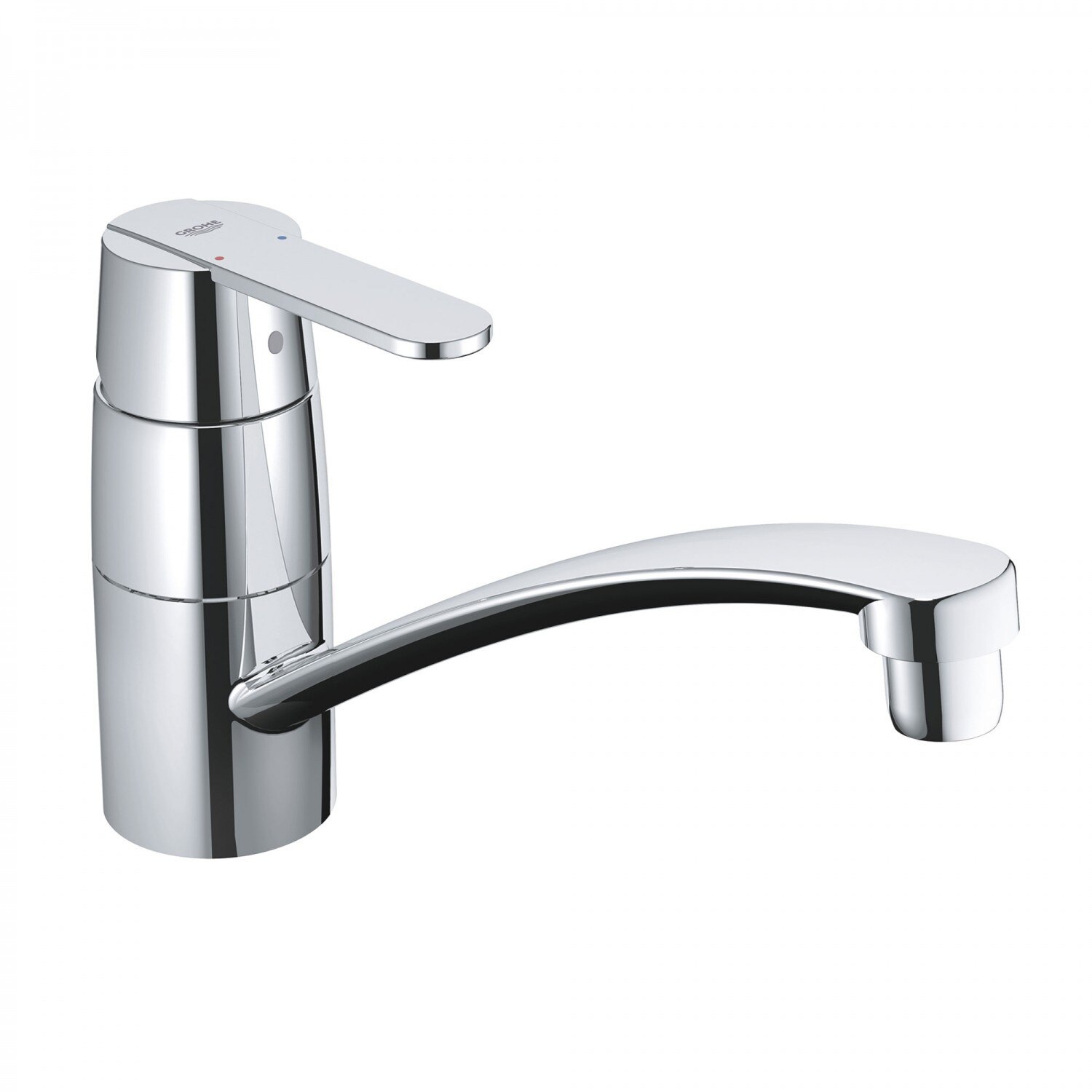 Baterie bucatarie, Grohe, stativa, monocomanda, alama, cu finisaj cromat