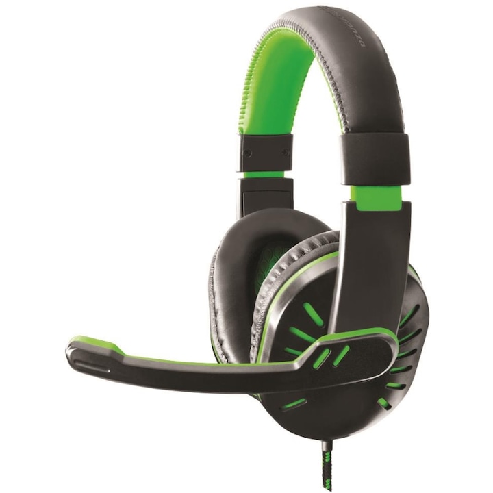 Casti gaming, Snopy, Negru