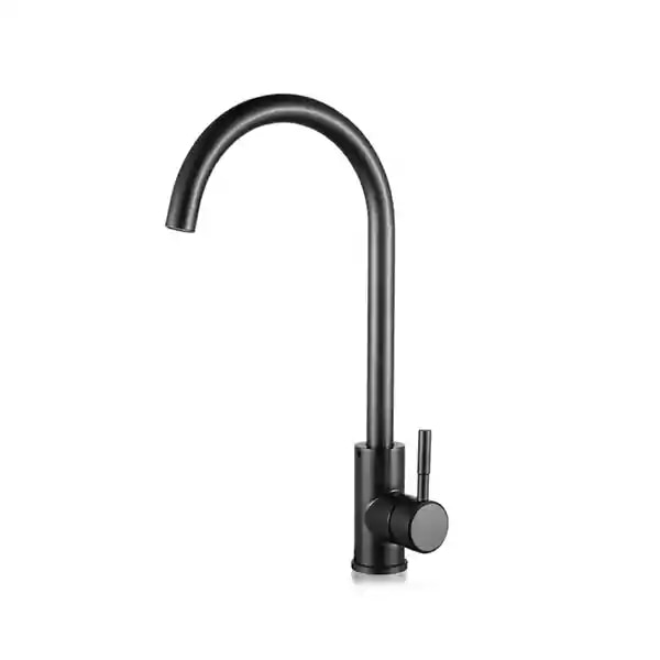 Batetrie lebada monocomanda negru lucios