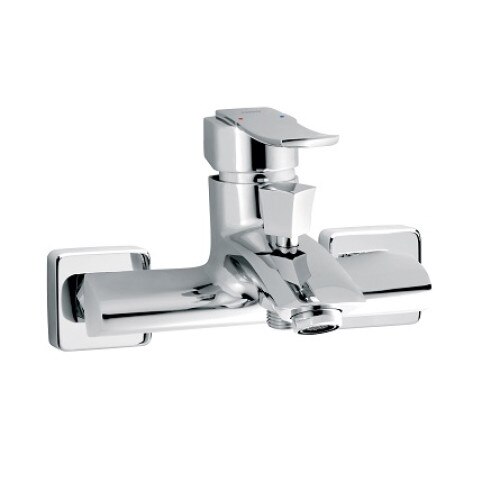 Baterie cada/dus perete Florence VerdeLine, Ferro