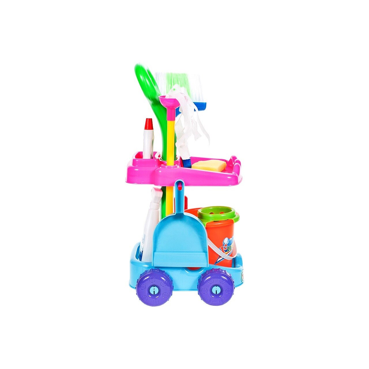 Set Complet de Curatenie pentru Copii, Interactiv si Educativ, Portabil