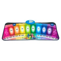 Patura muzicala LMi tip pian, 2 functii, pian si joc de memorie, lumini si sunete, 80 x 35 cm, +12 luni