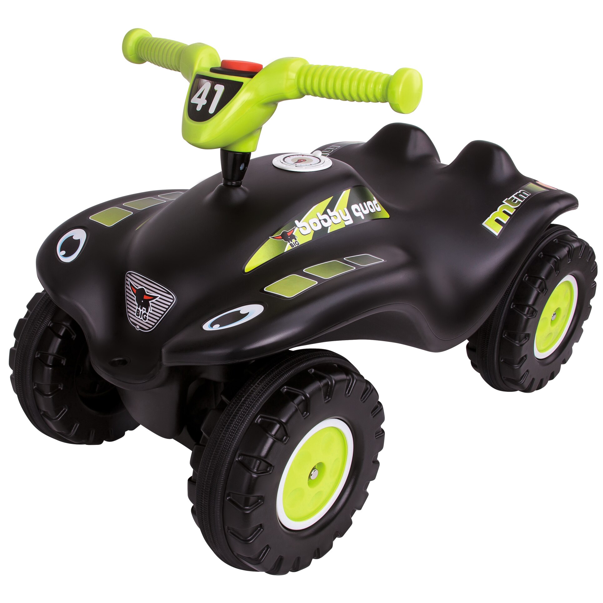 Masinuta Ride-on Big - Bobby Quad Racer, negru