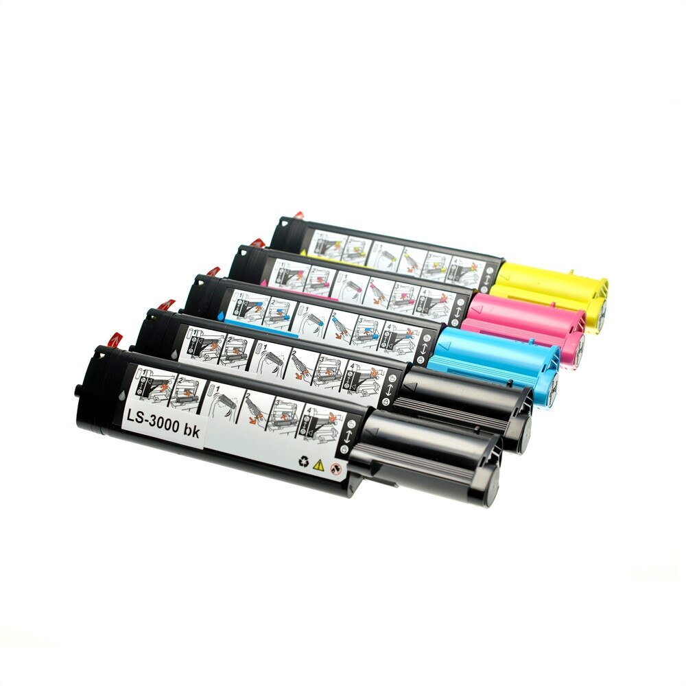 Set 5 Cartuse 2BK/C/M/Y 20.000Pag. Compatibile pentru Dell 3100 cn/Dell 3000 cn-593-10067 / K4971 / G7819|