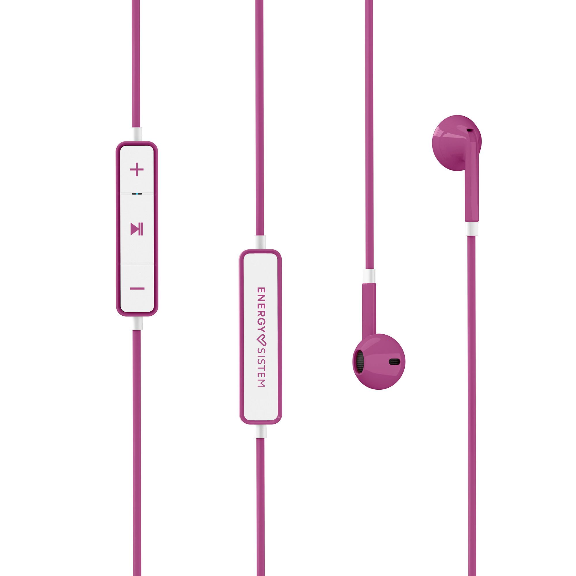 Casti in-ear Energy Sistem Earphones 1, bluetooth, Control talk, microfon, Purple