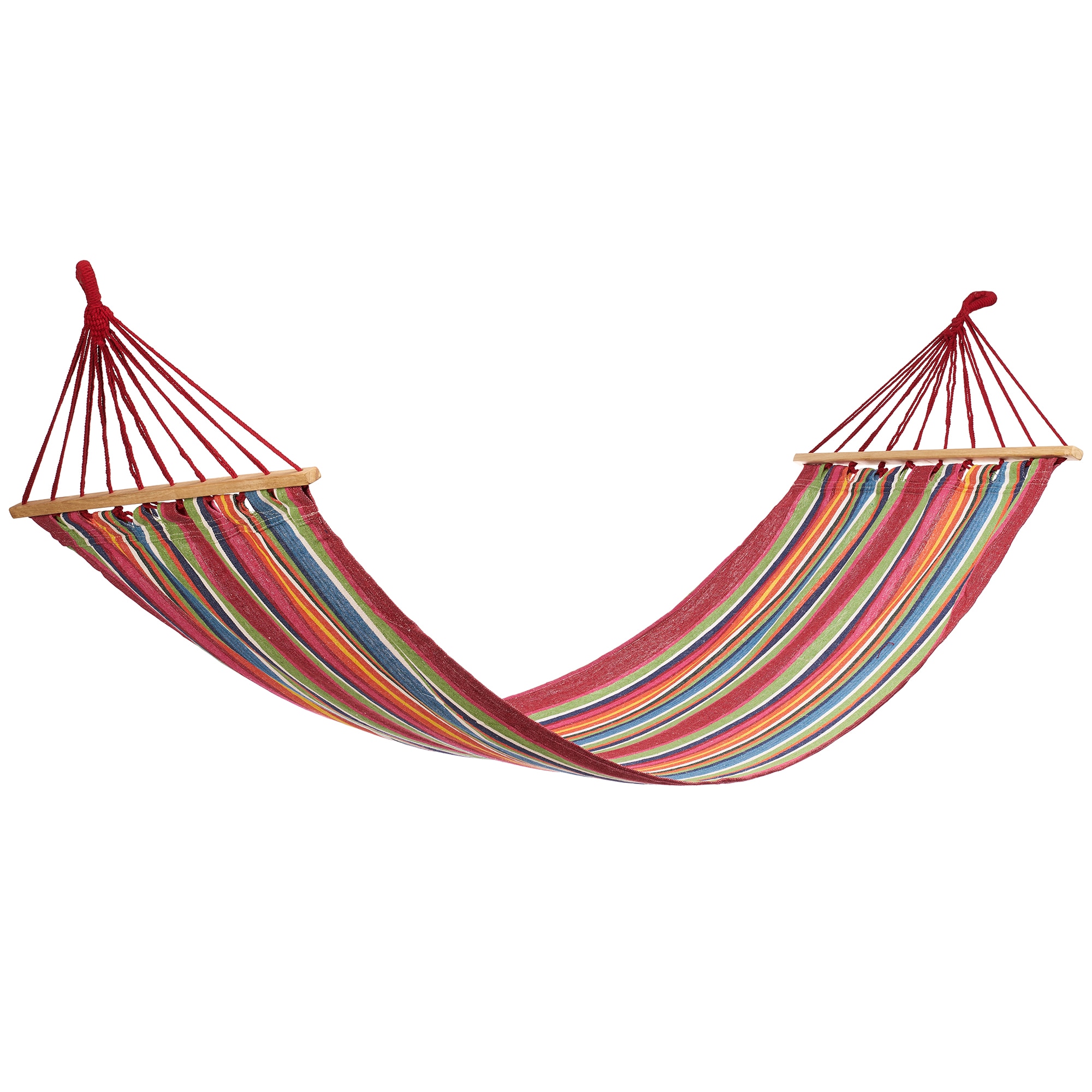 Hamac Heinner, bumbac+poliester, 200x80 cm, rosu