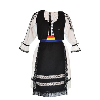 Costum popular fete , 5 piese, marimea 140 Costum popular fete , 5 piese, marimea 140