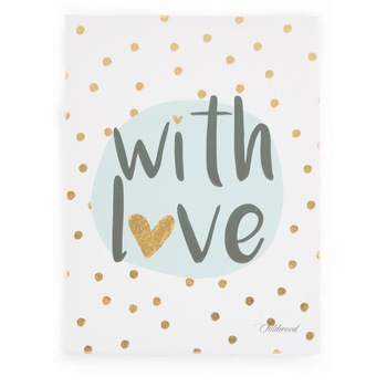 Tablou in ulei pentru copii, With Love, 30 x 40 cm Tablou in ulei pentru copii, With Love, 30 x 40 cm