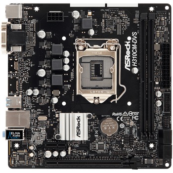 Placa de baza ASRock H310CM-DVS, Socket 1151 Placa de baza ASRock H310CM-DVS, Socket 1151
