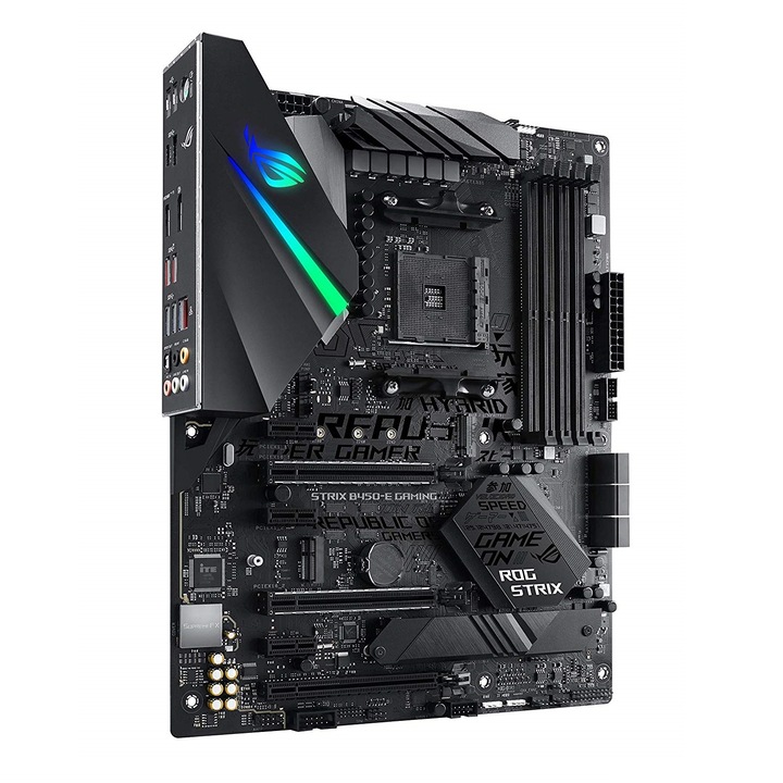 Дънна платка ASUS ROG STRIX B450-E GAMING, Socket AM4
