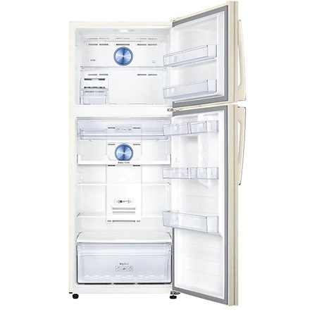 Frigider Samsung RT43K6330EF/ES, 440 l, Clasa A+, No frost, Twin Cooling Plus, Digital Inverter, Smart Convertible, Display, Iluminare LED, H 178.5 cm, Bej