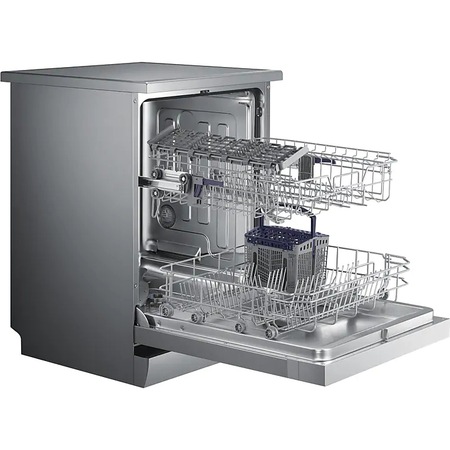 Masina de spalat vase Samsung DW60M5050FS/EC , 13 seturi, 5 programe, Clasa A+, Afisaj LED, 60 cm, Inox