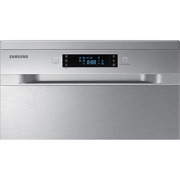 Masina de spalat vase Samsung DW60M5050FS/EC , 13 seturi, 5 programe, Clasa F, Afisaj LED, 60 cm, Inox