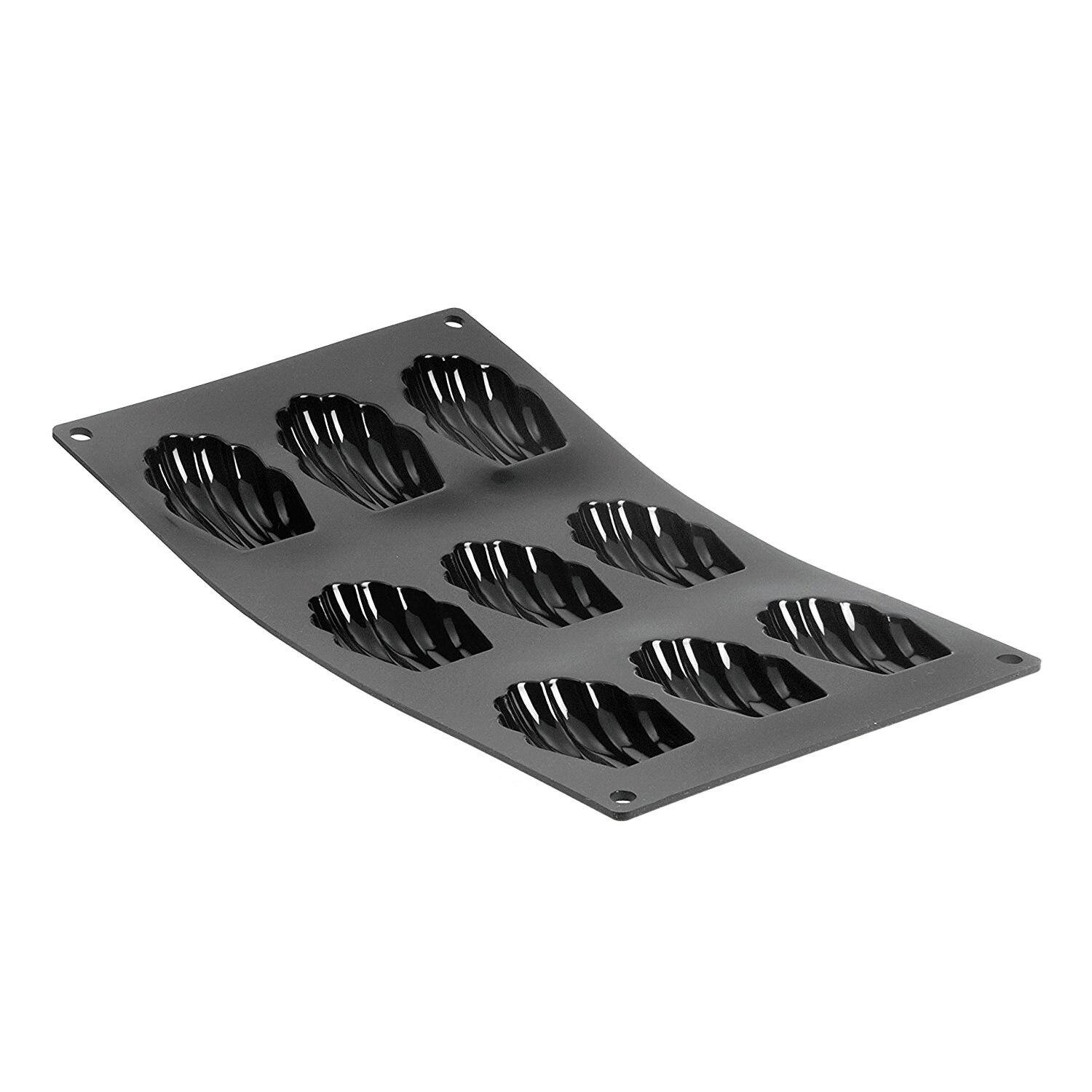 Forma din silicon pentru 9 madlene 30 x 17,5 cm - de Buyer