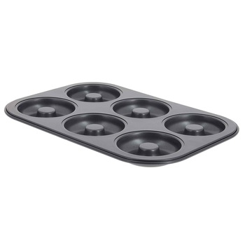 Tava 6 mini-savarine 31,5 x 21,5 cm otel - de Buyer Tava 6 mini-savarine 31,5 x 21,5 cm otel - de Buyer