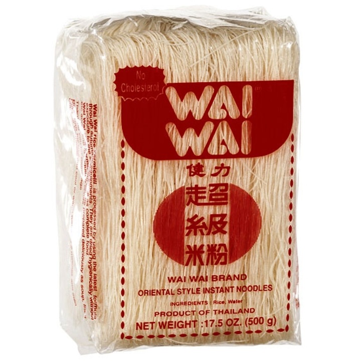 Vermicelli de orez 0,5 mm 400 g - Wai Wai