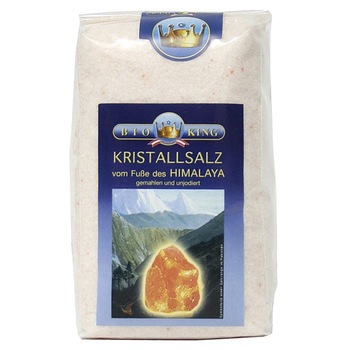 Sare Himalaya fin macinata 500 g - Bioking Sare Himalaya fin macinata 500 g - Bioking