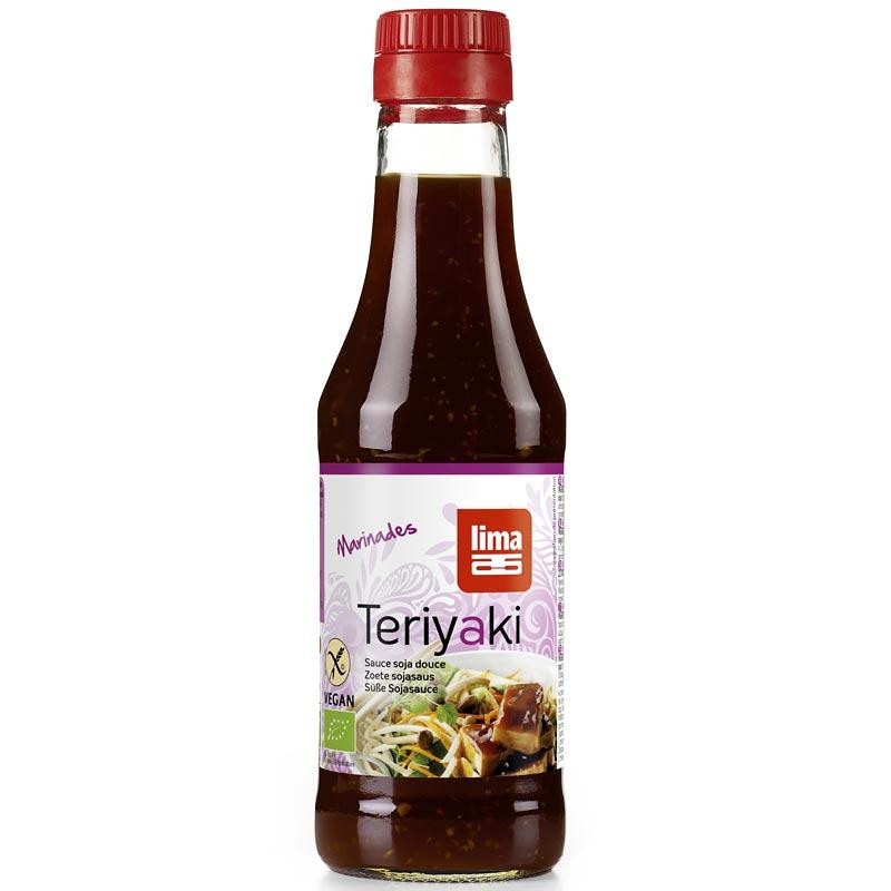 Sos Teriyaki fara gluten ECO 250 ml - Lima