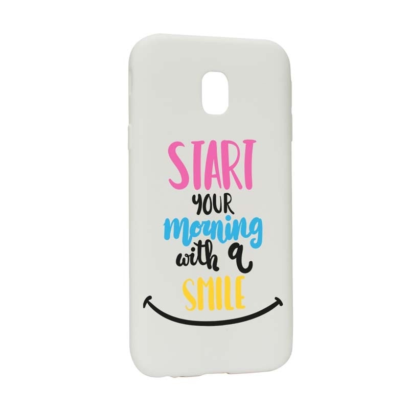 Husa Samsung Galaxy J3 2018, Silicon, Smile at Morning W47