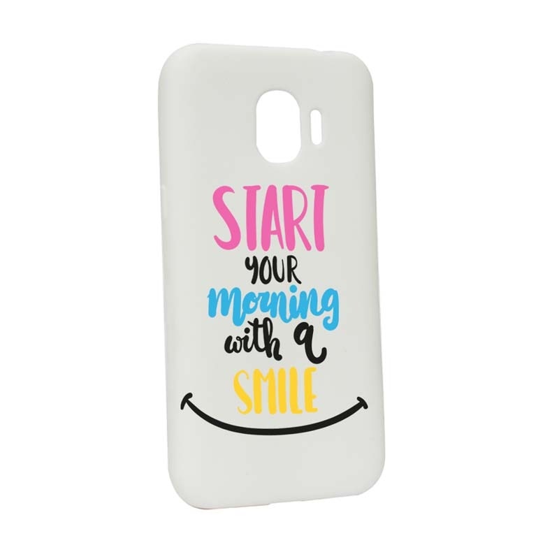 Husa Samsung Galaxy J4 2018, Silicon, Smile at Morning W47