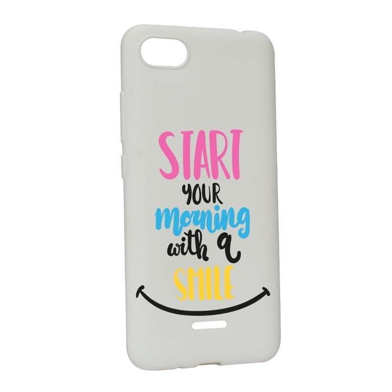 Husa Xiaomi Redmi 6A, Silicon, Smile at Morning W47