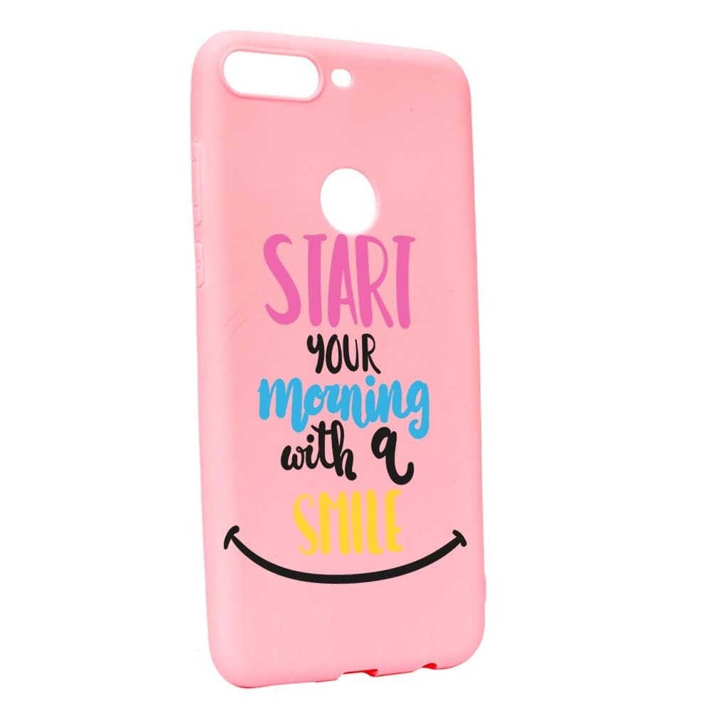 Husa OnePlus 5T, Silicon, Smile at Morning P47