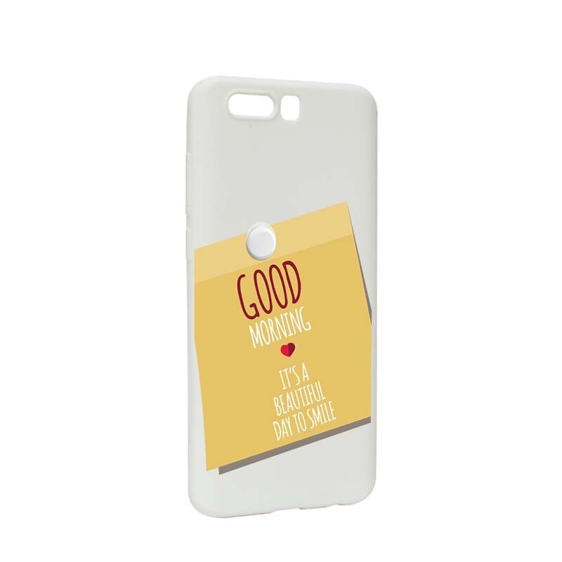 Husa Huawei Honor 9, Silicon, Sticker Good Morning W48