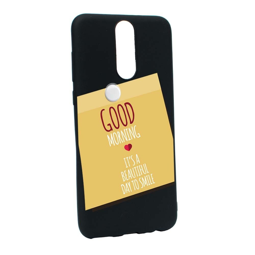 Husa Xiaomi Redmi Note 4/4X, Silicon, Sticker Good Morning B48