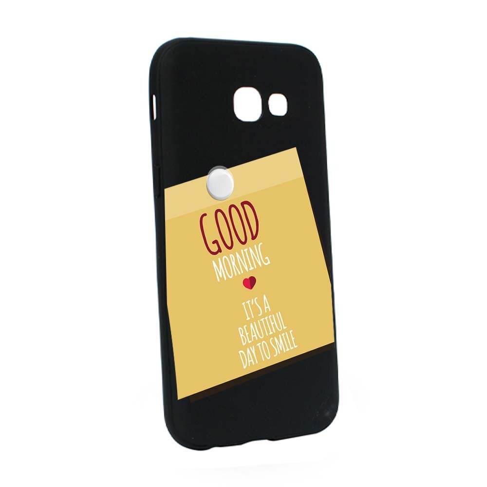 Husa Samsung Galaxy A5 2017, Silicon, Sticker Good Morning B48