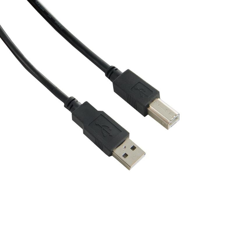 Cablu USB 2.0 tip A-B, 5m, High Quality, ferita