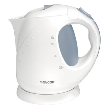 Fierbator Sencor SWK 1800WH, 2000 W, 1.8l, baza rotativa, Alb Fierbator Sencor SWK 1800WH, 2000 W, 1.8l, baza rotativa, Alb