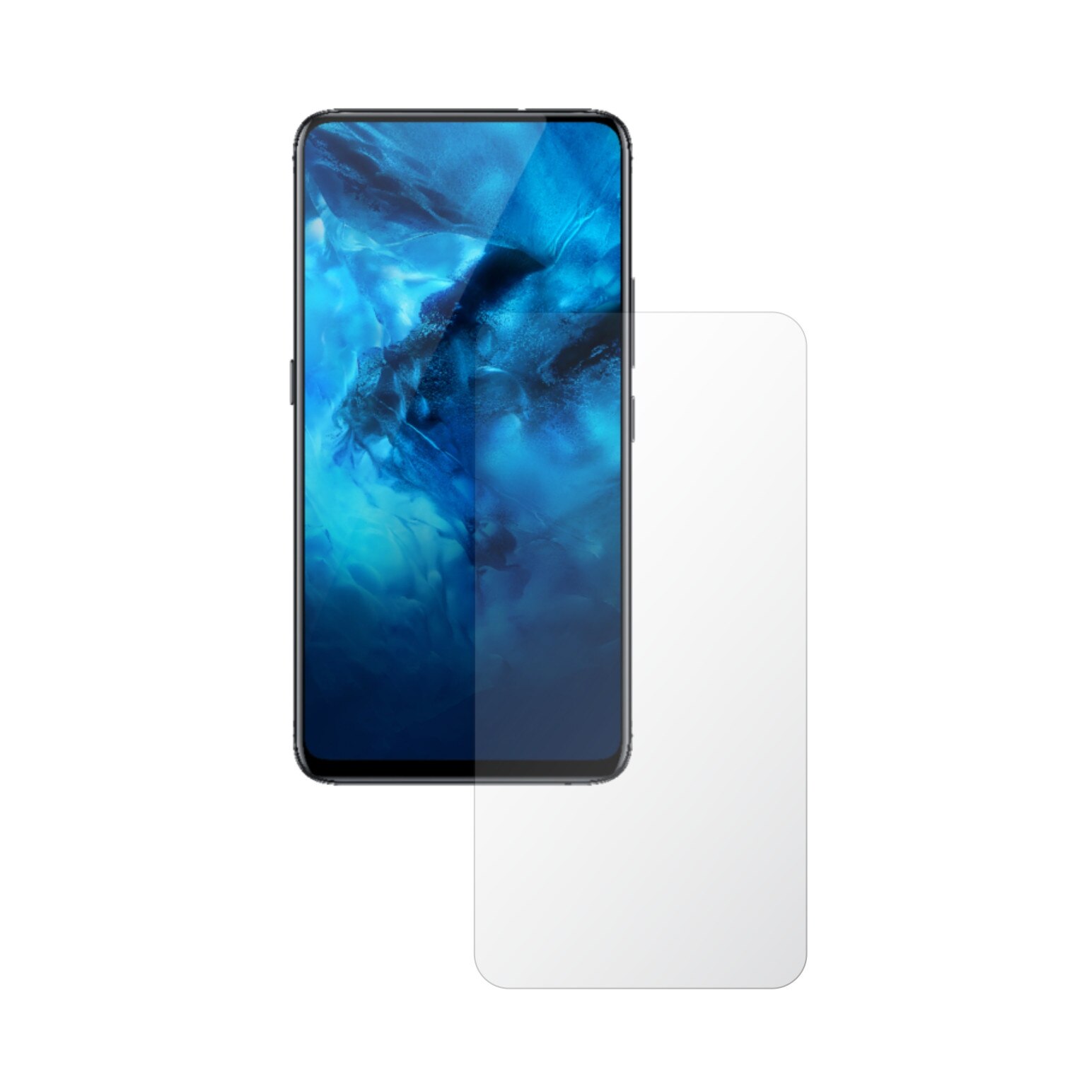 Set 2X Folie Protectie Ecran Invisible Skinz HD pentru Vivo NEX S - Folie Siliconica Ultra-Clear cu Acoperire Totala, Edge to Edge Full Display Cover, Adeziva si Foarte Flexibila