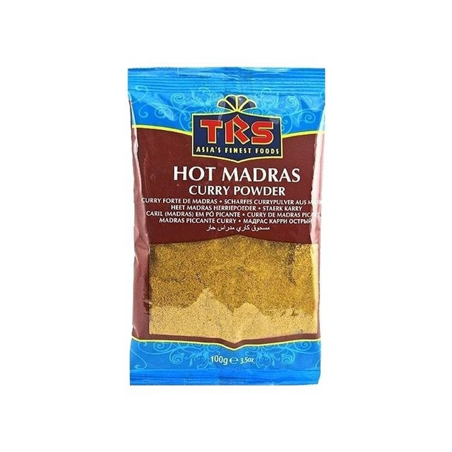 Hot Madras curry powder - Pulbere de curry picanta Madras 100 g - TRS