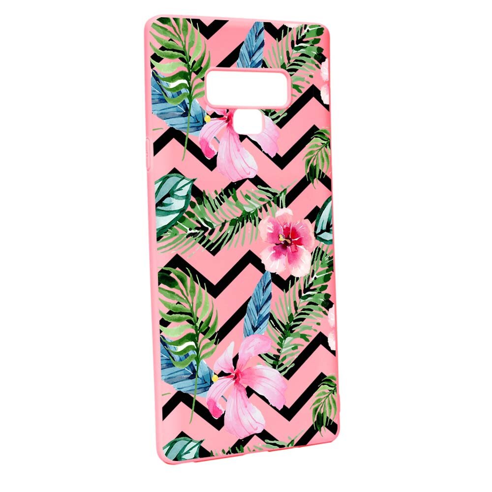 Husa Samsung Galaxy Note 9, Silicon, Tropical P49