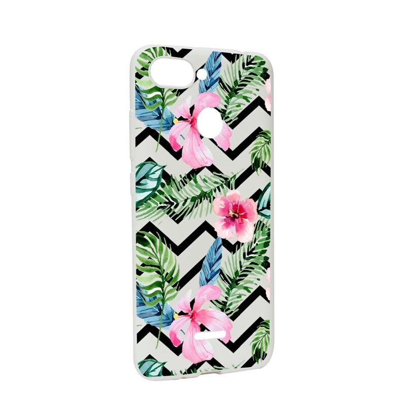 Husa Xiaomi Redmi 6, Silicon, Tropical W49