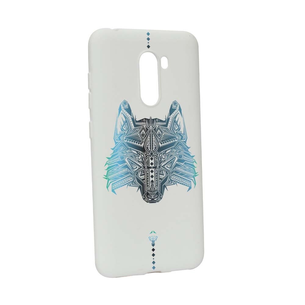 Husa Xiaomi PocoPhone F1, Silicon, Wolf W50