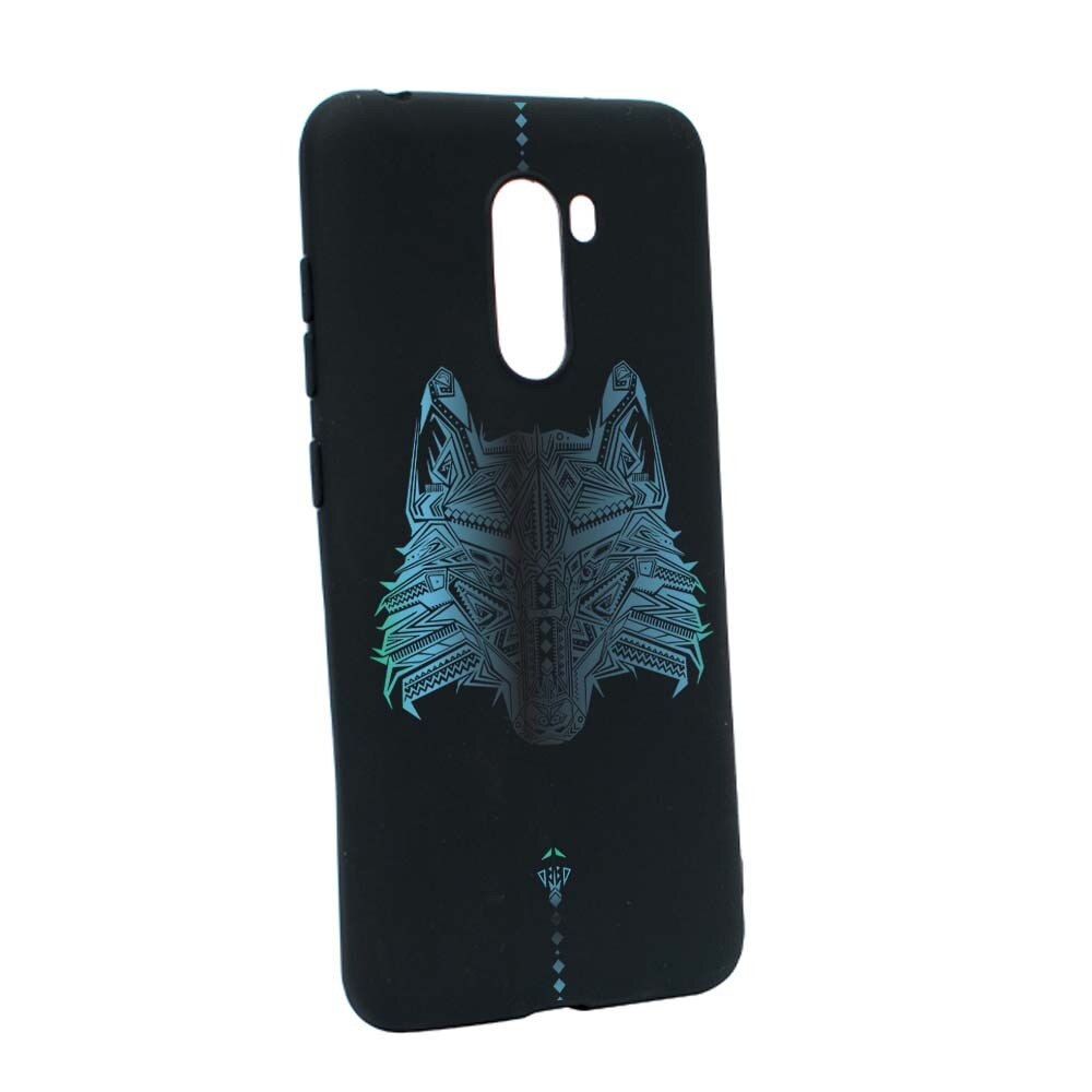 Husa Xiaomi PocoPhone F1, Silicon, Wolf B50