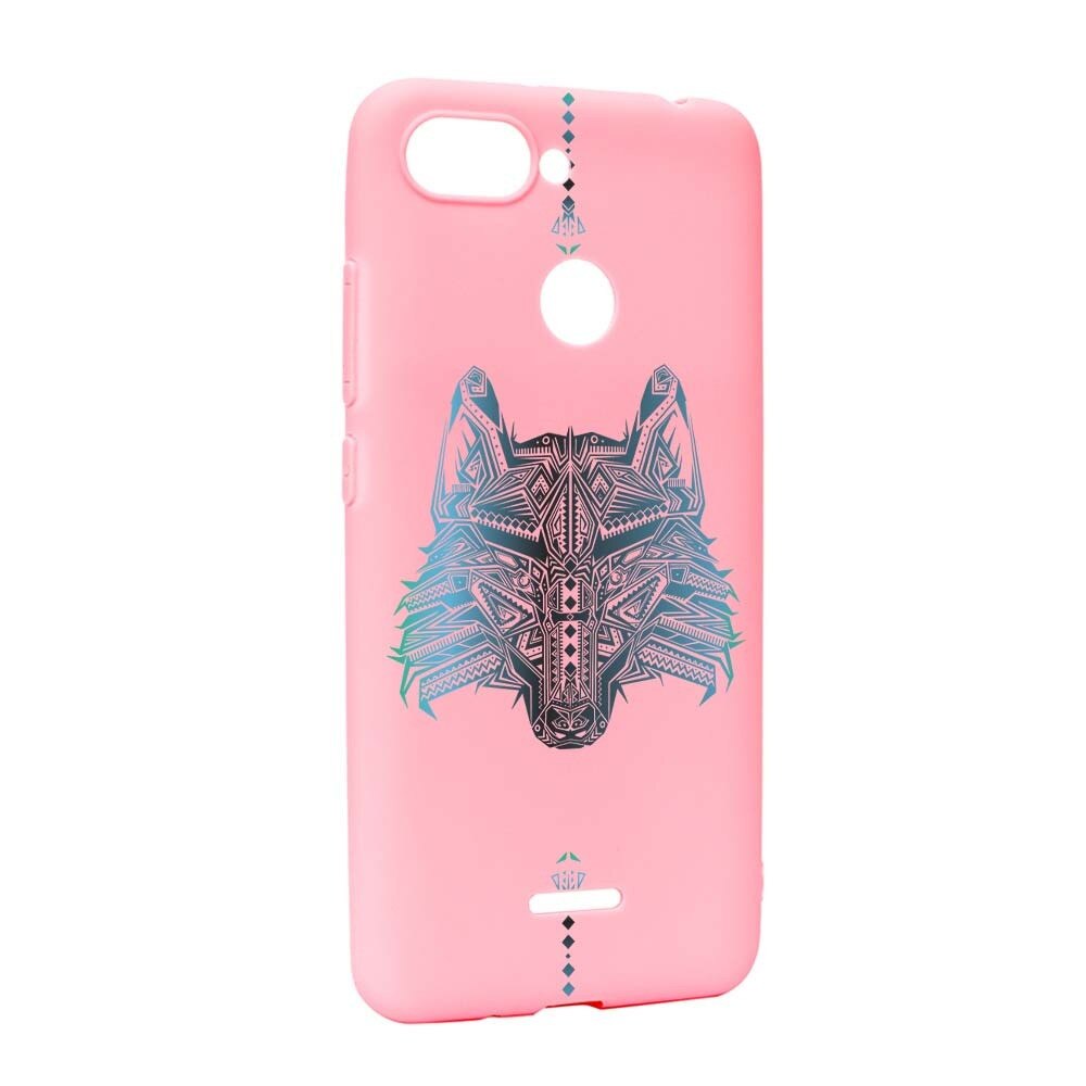 Husa Xiaomi Redmi 6, Silicon, Wolf P50