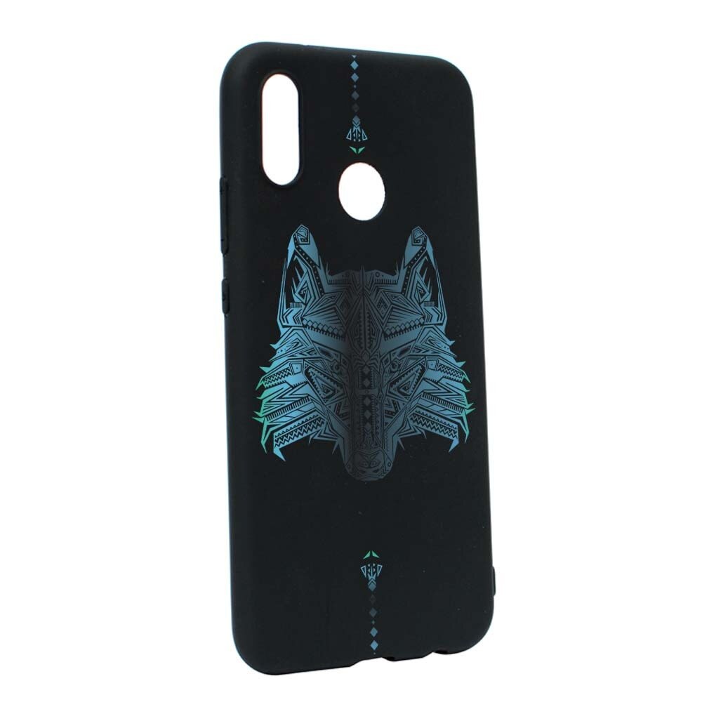 Husa Huawei P20 Lite, Silicon, Wolf B50