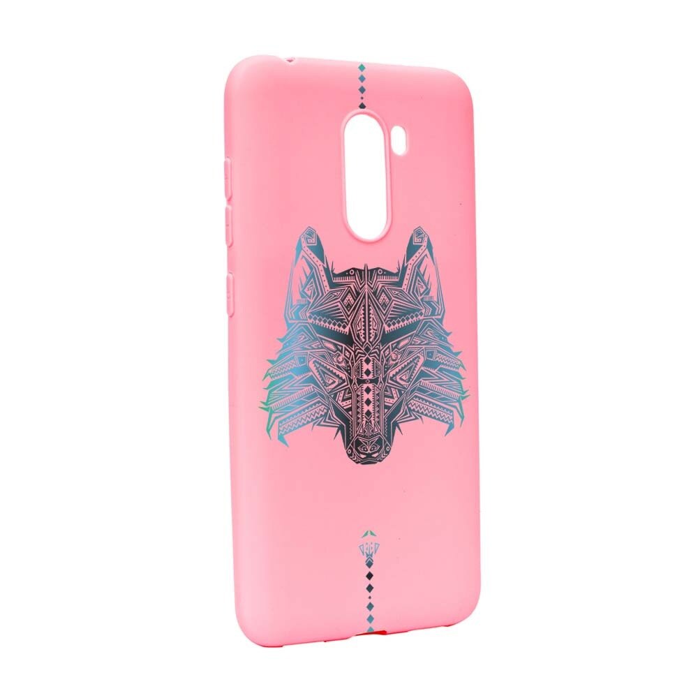 Husa Xiaomi PocoPhone F1, Silicon, Wolf P50