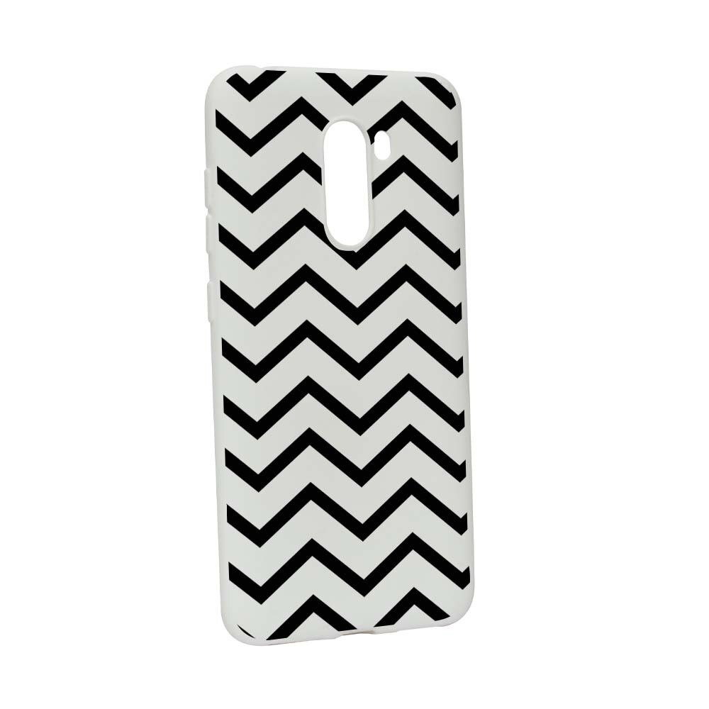 Husa Xiaomi PocoPhone F1, Silicon, Zebra Line W52
