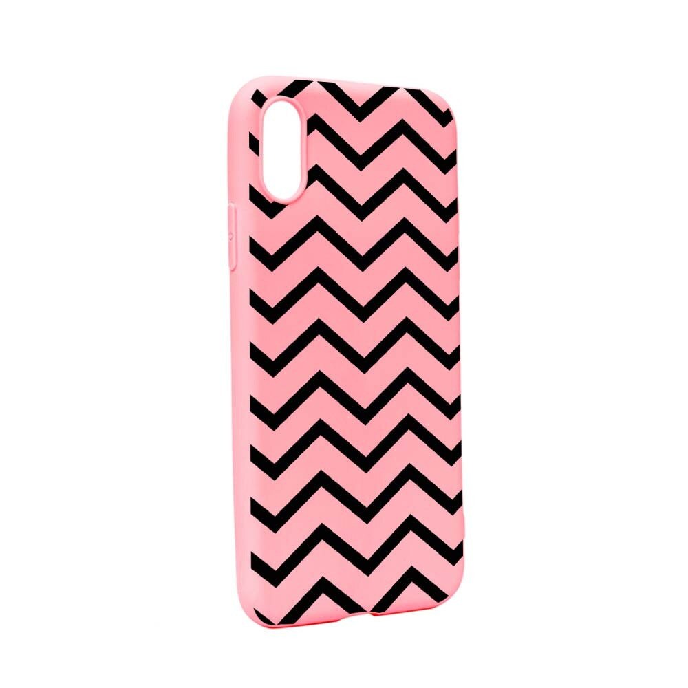 Husa Apple iPhone XS Max, Silicon, Zebra Line P52