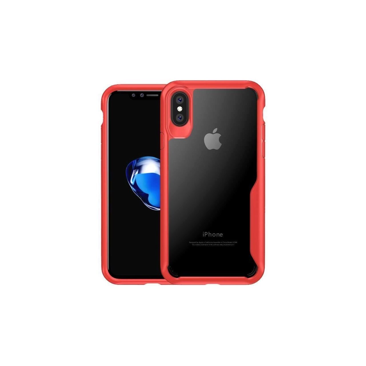 Husa Apple Iphone XS / Iphone X - Ipaky Survival - Rosu