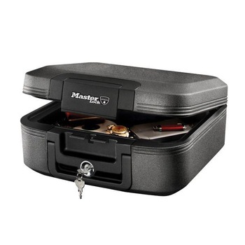 Caseta de valori portabila MasterLock LCHW20101, rezistenta la foc Caseta de valori portabila MasterLock LCHW20101, rezistenta la foc
