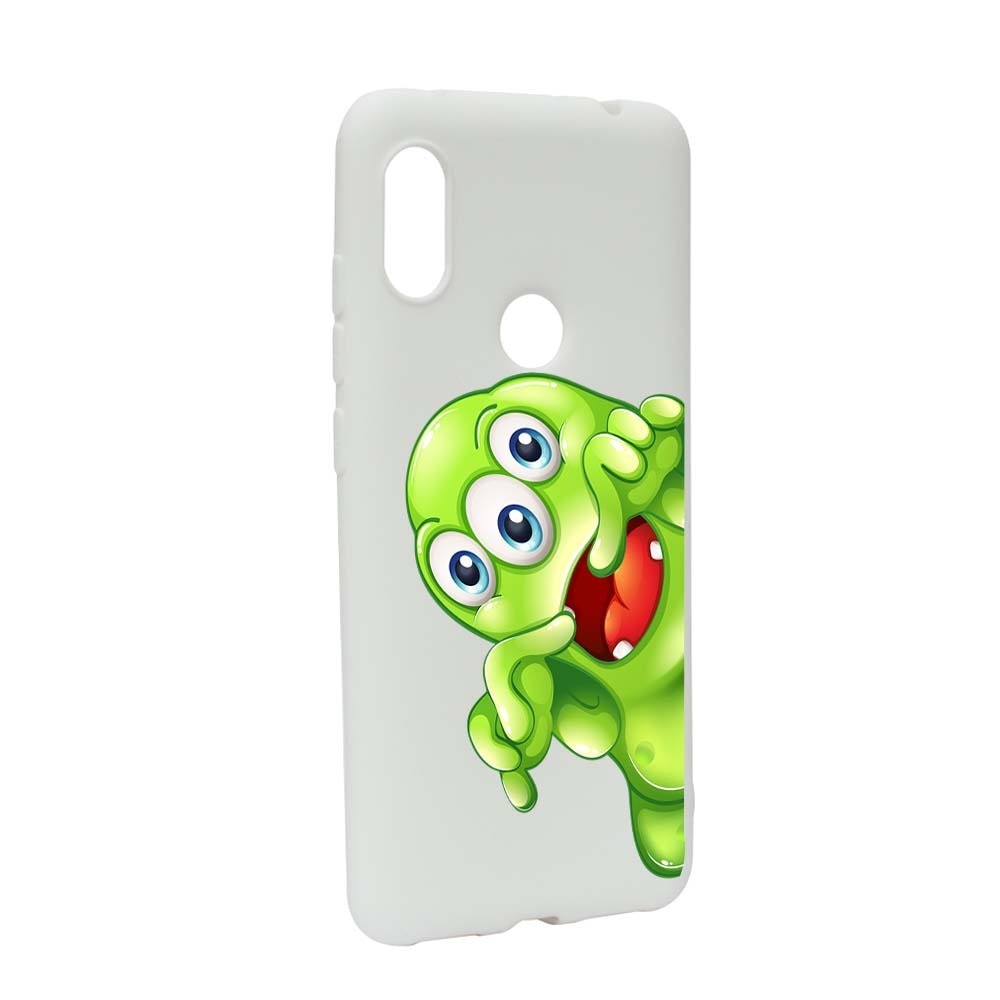 Husa Xiaomi Redmi Note 6 Pro, Silicon, Green Monster W60