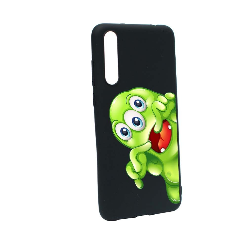 Husa Huawei P20 Pro, Silicon, Green Monster B60