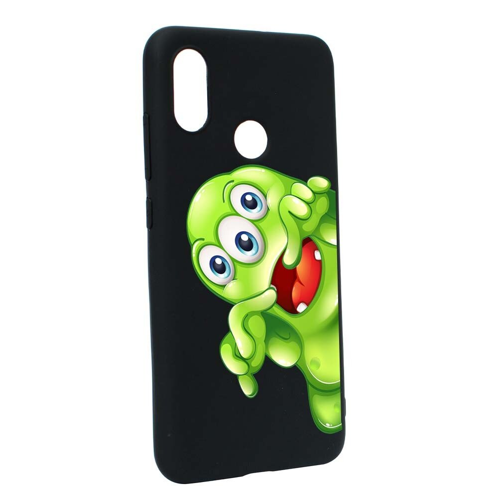 Husa Xiaomi Mi A2 Lite / Redmi 6 Pro, Silicon, Green Monster B60